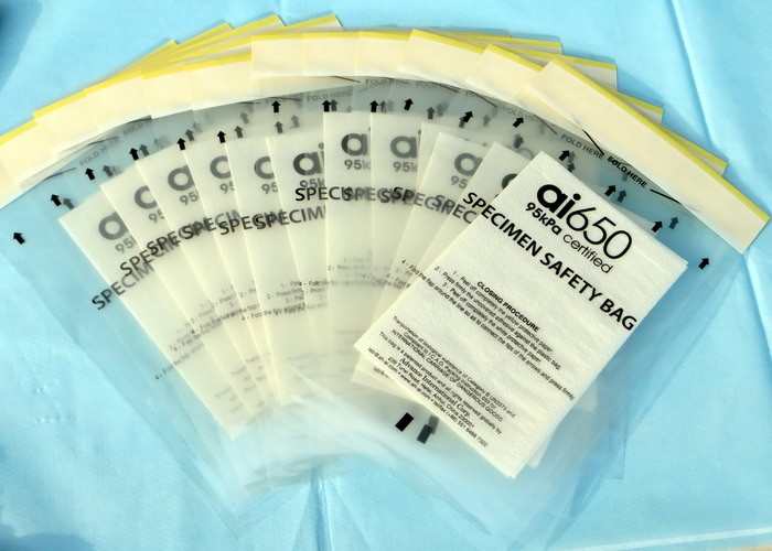 95 Kpa Specimen Transport Bags IATA Approved