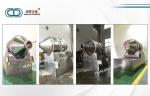 Wet Powder Pharmaceutical Mixing Equipment Industrial Heating Two Dimensional