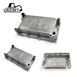 Quality Komatus Engine 4D95 Oil Cooler Cover 6205-61-5220 Silver Color wholesale