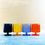 Stackable Dishwasher Safe Bulk Plastic Champagne Flutes Party Event Square Cups