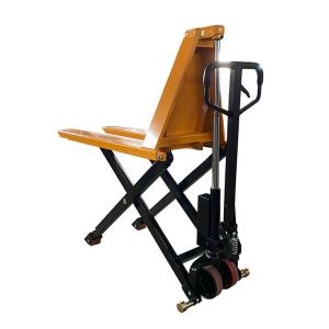 Quality Manual Portable Hydraulic Scissor Lift 1000kg Lifting Height 800mm Electric Scissor Lift Pallet Jack wholesale