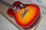 2018 New Cherry Red Chibson Dovo acoustic guitar Cherry burst GB dove electric
