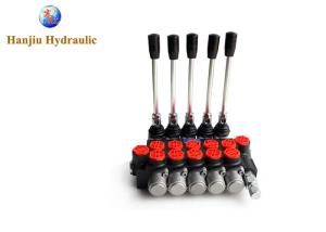 Quality 5bank Hydraulic Valve 40Liters Car Transports Monoblock Valve For Car Carrier Trailer wholesale