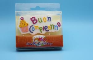 Quality Cute Personalized Shaped Birthday Candles Smoke Free 100% Paraffin wholesale