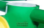 outdoor gym equipment steel based zinc powder coating surfboard-OK-C01