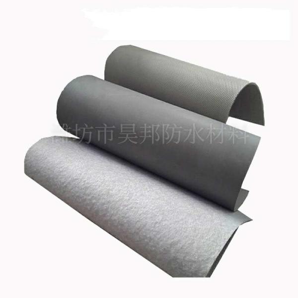 Durable White Pvc Sheet Waterproof Membrane For Exposed Single Layer Light Steel