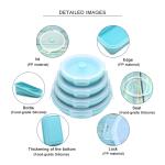 OEM ODM Supported Collapsible Silicone Food Storage Containers