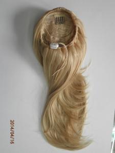 Quality Heat Resistant Synthetic Human Hair Pieces For Women Ponytail wholesale