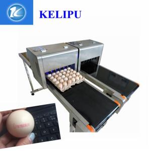 Quality High Output Egg Marking Food Inkjet Printer With Diversified Printing Fonts / Size wholesale