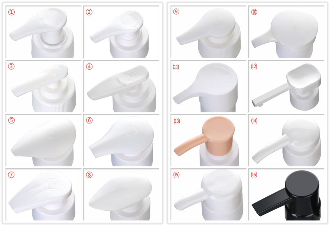 33/410 Lotion Pump Ribbed Closure with Tube in Black