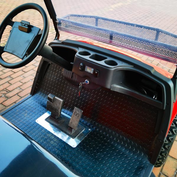 2 Seater Electric Carryall Golf Cart Heavy Duty ODM
