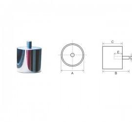 Quality Neodymium Pot Magnet / Magnetic Hook wholesale