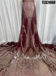 Lace Fabric For Formal Dress Abaya Dubai Fancy Sequin Embroidery Mesh French