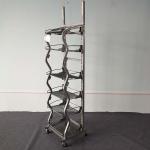 Metal Coffee Shelf Display Rack 60kg Loading Capacity For Supermarket