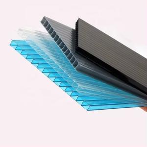 Quality Foldable Experienced Manufacturer Polycarbonate Sheet Hollow Pc Polycarbonate Hollow Sheet wholesale