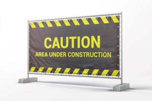 Quality Custom Logo Printed Brass Gromment Outdoor Windproof Rectangular Fabric Mesh Banner wholesale