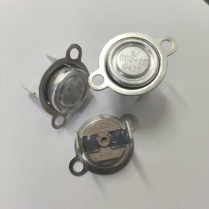 Quality Waterproof KSD301 Bimetal thermal protector Automatic Reset PPS Case loose bracket wholesale