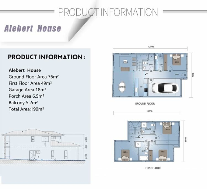 Strong Mobile Homes Residential Steel Homes The Newly Designed 2 Storey Luxury Villa
