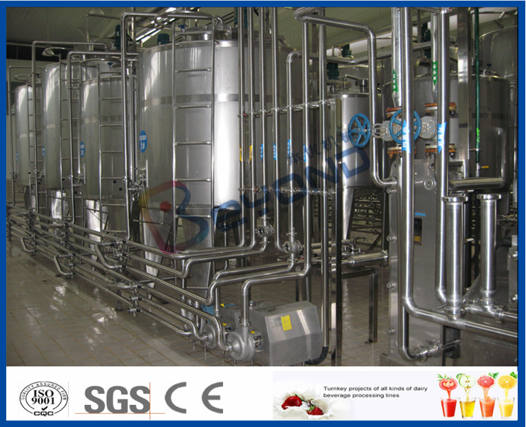 1000 ml / Pouch Industrial Yogurt Making Machine For Yogurt Manufacturing Plant