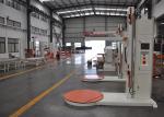 Pneumatic Semi Automatic Pallet Wrapping Machine 2.1m Height