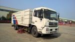 LHD Truck Mounted Road Sweeper 15t Road Cleaner Truck