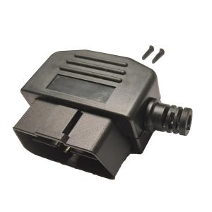 Quality Automotive OBD2 Plug Adapter Practical with Gold Plated Male Plug wholesale