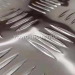 1220mm Width 4.0mm 3003 Aluminum Checker Plate