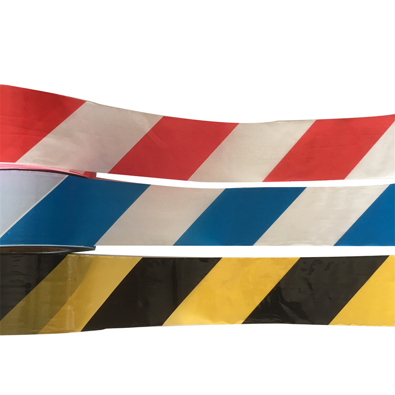 OEM 3 Inch X 1000 Feet PE Plastic Barrier Tape Warning Tape Customized Logo