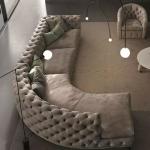 American Style Tufted Living Room Sectional Sofa 3 Piece For Home