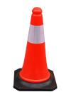 Dubai Favored 50cm Reflective Road Traffic Cone