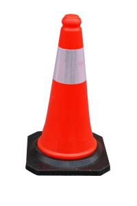 Quality Dubai Favored 50cm Reflective Road Traffic Cone wholesale
