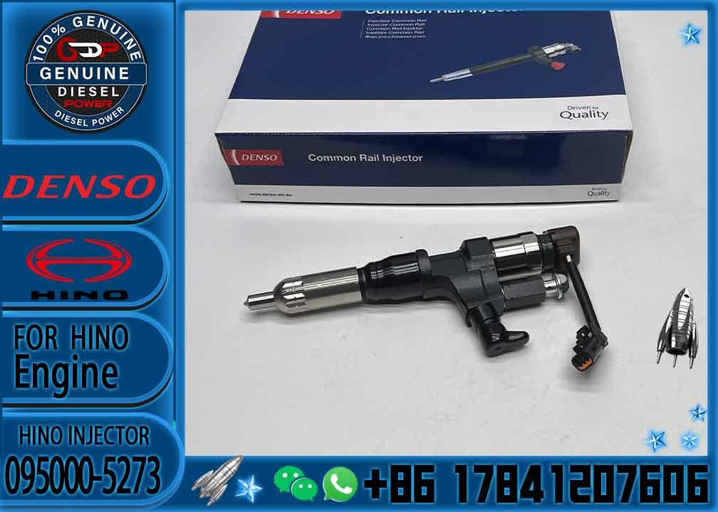 High-Quality Diesel Engine Fuel Common Rail Injector 095000-5273 095000-5272 095000-5271 095000-5270 For J08E