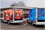 Multi Functional Van Outdoor Mobile Billboard LED Vehicle For Advertising
