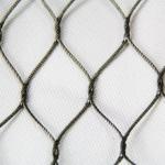 Hand Woven Stainless Steel Netting Mesh Durable Acid / Alkalinity Resisting
