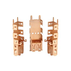 Quality Electrical Fuse Brass CNC Turned Parts 400mm Dia ANSI Broaching wholesale