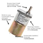 Micro 6v 6volt 12v 24 Volt 60rpm 6 Rpm 100 Rpm High Torque Brush Dc Reduct Gear