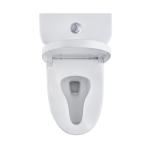 Round Bowl Elongated One Piece Toilets Dual Flush 0.9GPF