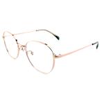FM2590 Executive Optical Metal Frame Full Rim Round Customized Eyewear