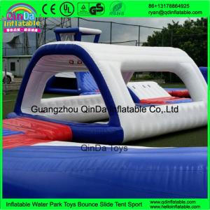 Quality Guangzhou Qinda inflatable floating water park games giant adults inflatable water park wholesale