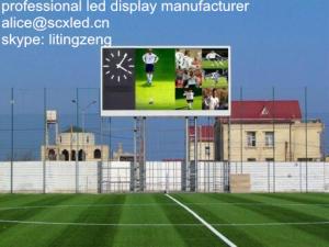 Quality P10 High Resolution Advertising Full Color LED Screens IP65 Waterproof wholesale