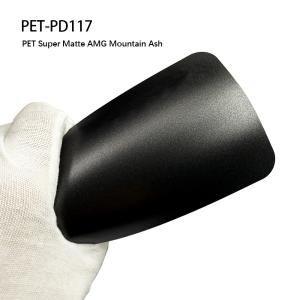Quality PET Super Matte AMG Mountain Ash Color Car Wrap Film 1.52*18M wholesale