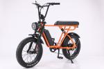 7 Speed 20 Inch Fat Tire Electric Hybrid Bike Full Suspension 250W 48V 15Ah