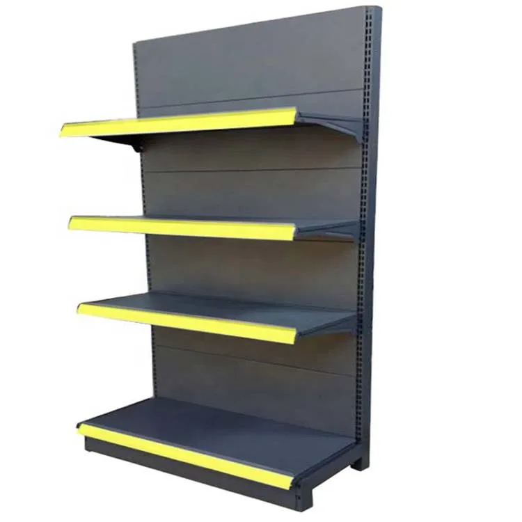 Factory Customized Supermarket Store Shelf Convenience Store Gondola Display Rack Merchandising Shelf