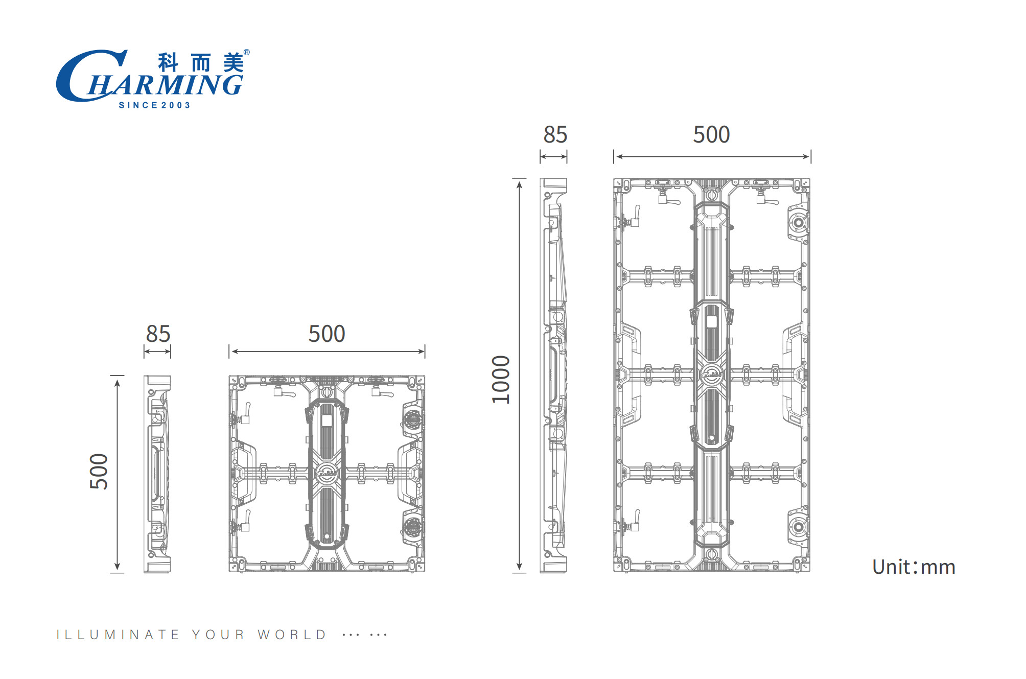 Waterproof Giant P3.91 Stage LED Video Wall Panel Screen For Concert