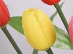 Solar Silicone Tulip Lights ground decoration lawn lamp