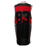Men Sport Sleeveless Basketball Shirt / Boys Basketball Vest Anti - Pilling