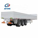 Suspension Mechanical Suspension 13000mm Length Curtain Side Wall Cargo Semi
