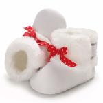 Hot selling warm cotton Bowknot red 0-2 years boy and girl Outdoor walking baby