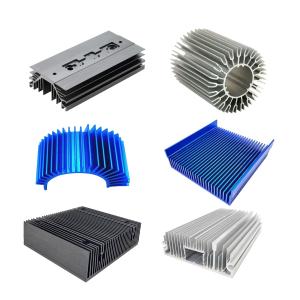 Quality Industrial Aluminium Extrusion Heat Sink Profiles For Customized Production wholesale