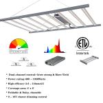 Highest PPFD LED Bar Grow Lights 3045 umol/S AC 110V 660nm